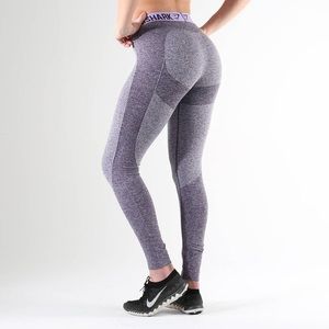 Purple leggings